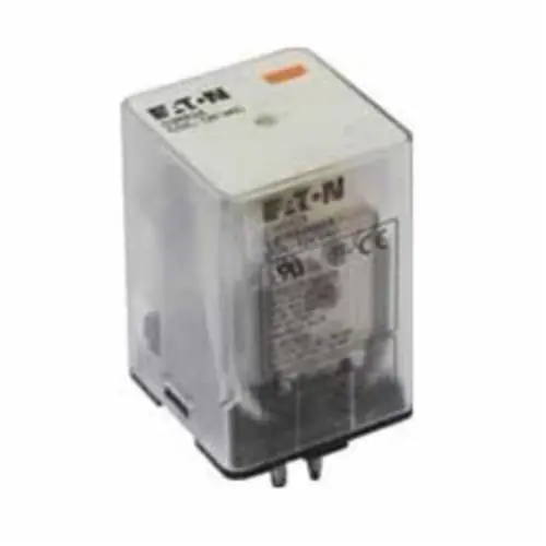EATON D3RF3T Ice Cube Full Featured General Purpose Relay, 10 A, 11 Pin, 3PDT Contact, 24 VAC V Coil