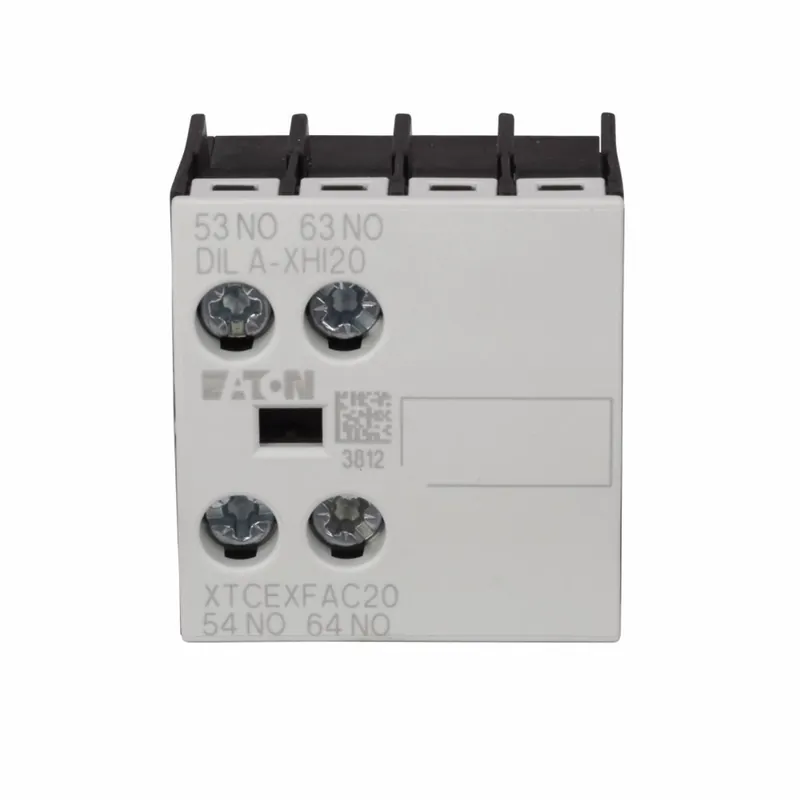 EATON XTCEXFAC20 CONTACT AUX 1.5/3/6A 2 SCR FR 2-POLE