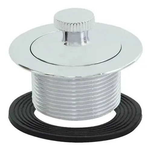 EZ-FLO EZ-35233 Lift-n-Turn Bathtub Drain Assembly 1-1/2 Chrome Coarse Thread