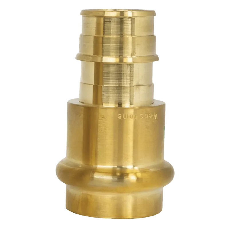 Nibco H36804W 1 inch Press x PEX 1.96 inch L DZR Lead-Free Brass Coupling