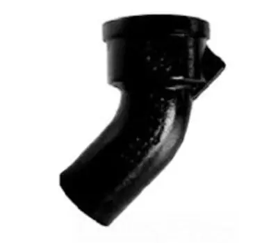 Charlotte Pipe SV000080800 Cast Iron Elbow Service 1/8 Bend 3 inch x 3 inch
