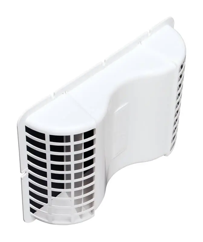 Deflecto Canada EVE/6 Undereve Vent White Power (Each) Replacement MPN