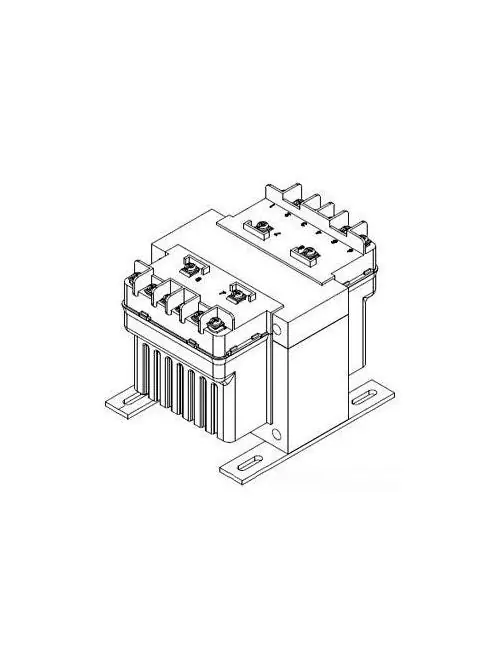 Hammond PH750MQMJ 750VA 480/240 X 240/120 CONTROL TRANSFORMER