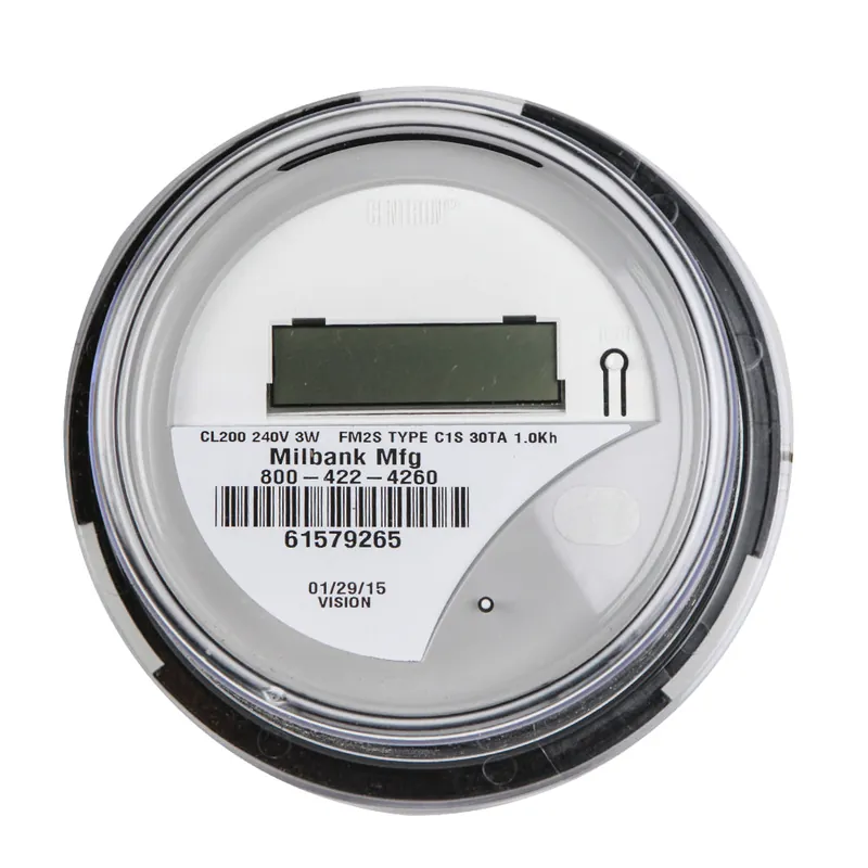 Milbank CL200-D 200 Ampere EZ Self-Contained Sub-Meter, Form 2S, 120/240V AC, Digital Display