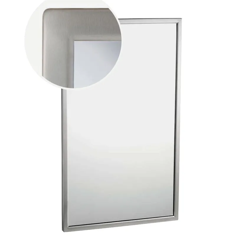 Bobrick 2901836 Bobrick B-290 1836 Welded Frame Mirror 18 in x 36 in