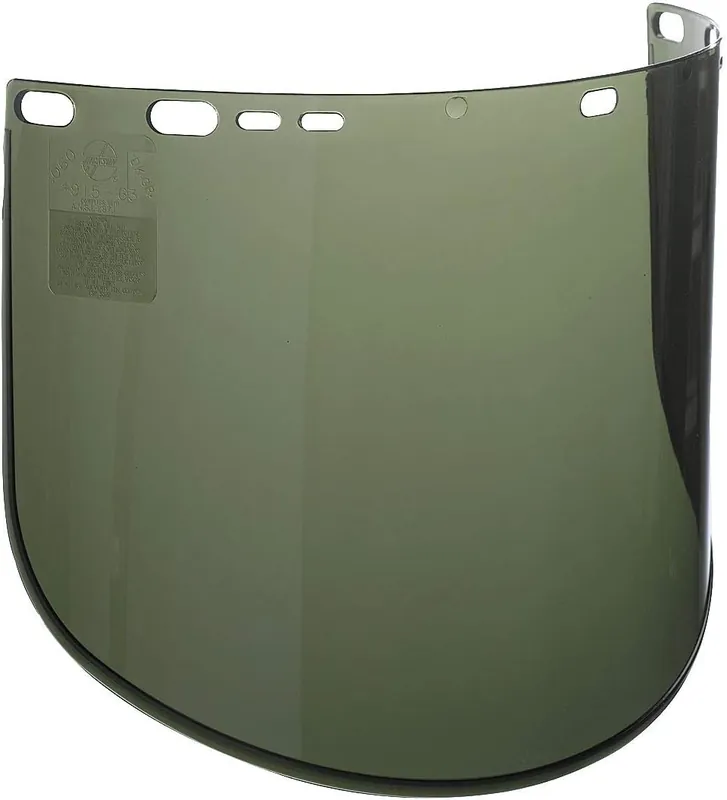 Jackson Safety 29086 F40 Face Shield Propionate Dark Green Unbound