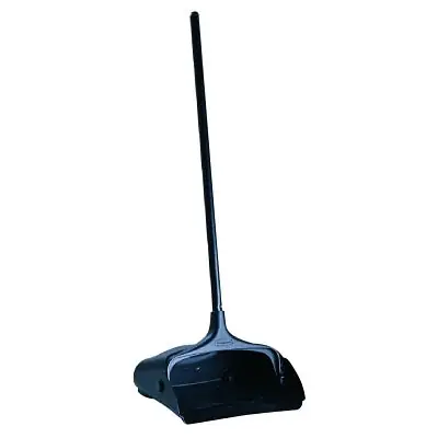 Rubbermaid Commercial FG253100BLA Executive Series Lobby Pro Dustpan, w/Handle, 11-1/4 in x 12-3/4 in