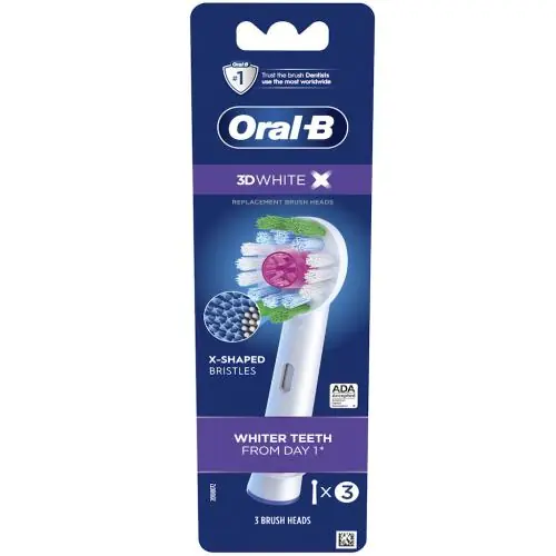 Oral-B 80748058 3D White X-Filament Brush Head