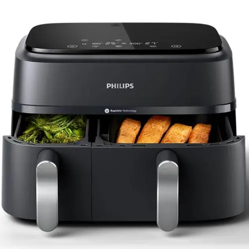 Philips Healthy Cook NA351/00 3000 Series Dual Basket Airfry
