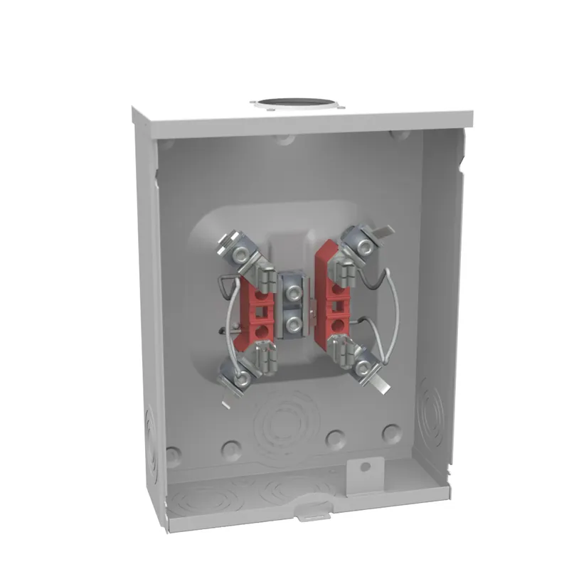 Milbank U7040-RL-TG-KK-BLG 4 Terminal Ringless Small Hub Open Triplex Ground Horn Bypass 7-8 In Barrel Lock Ground With Bracket Provision