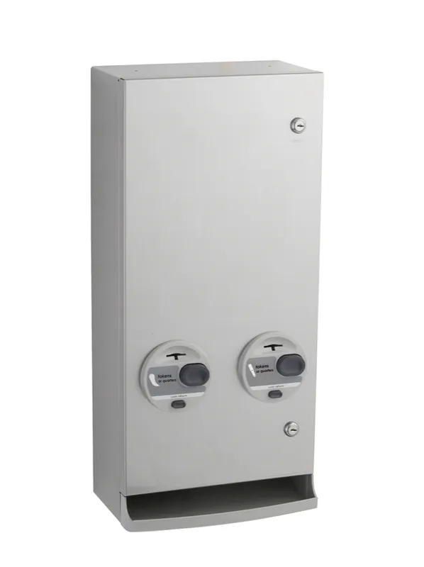 Bobrick 2706T ClassicSeries Surface-Mounted Napkin/Tampon Vendor