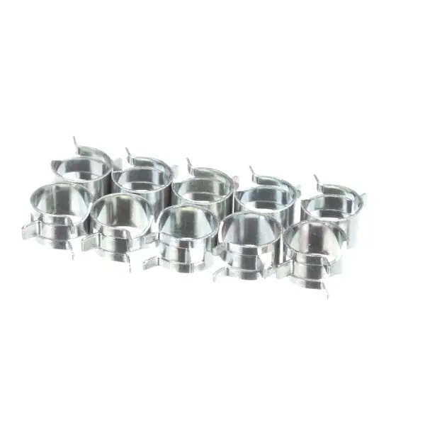 Unox KRC1018A 12 Zinc Plated Elastic Clamp 10 Pcs Kit