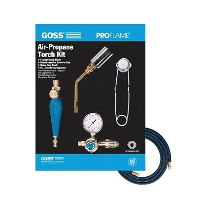 Goss KP-105 Air-Propane Torch Outfit 1-3/4 inches Propane Heating Soldering