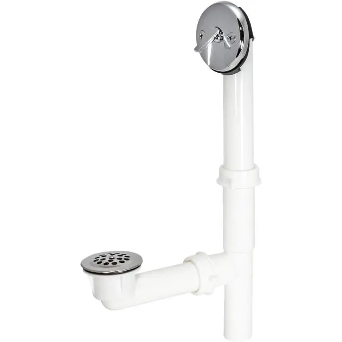 EZ-FLO EZ-35213 Lift and Lock Two-Hole Trip-Lever Bath Waste Drain 1-1/2 Inch