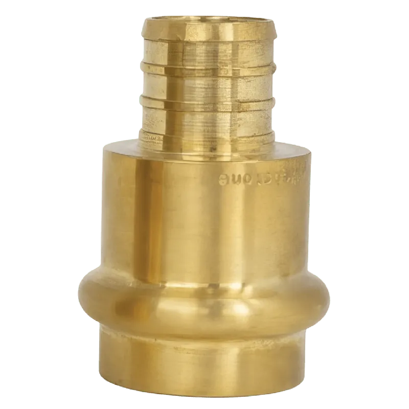Nibco H-16803W Webstone 3/4 inch Press x PEX 2.09 inch L DZR Lead-Free Brass Coupling