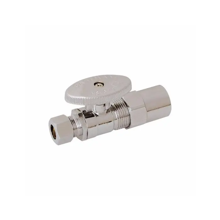 EZ-FLO 10730LF Eastman 1/2 CPVC X 3/8 Comp Straight Stop Valve