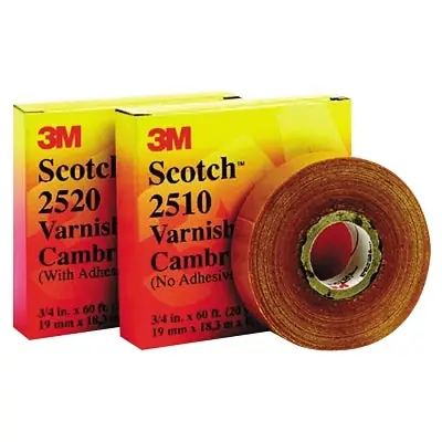 Scotch 7000031629 Cambric Tape 2520 60 ft 3/4 in