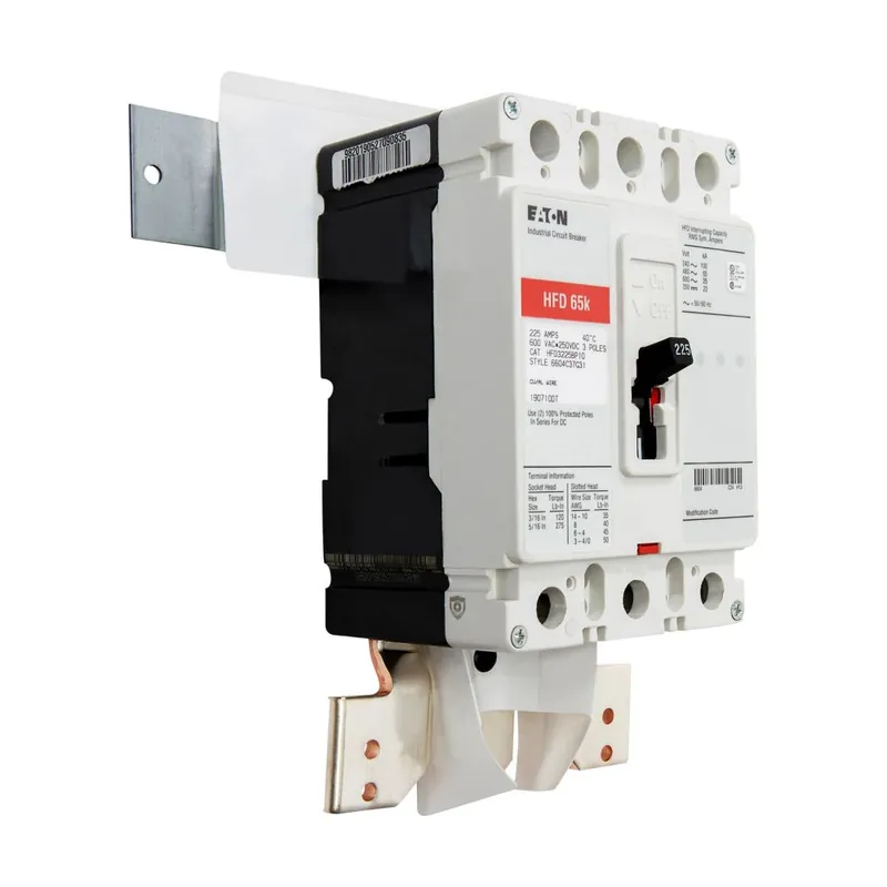 EATON BKHFD225 Type HFD Main Circuit Breaker Kit, 480 VAC, 225 Amp