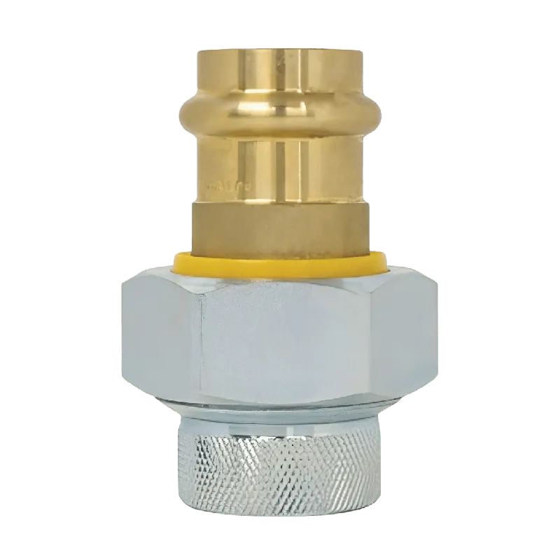 Nibco H-81103W Webstone H-x110W Series 3/4 inch x 3/4 inch FIP x Press Steel/Lead-Free DZR Brass Dielectric Union, Galvanized
