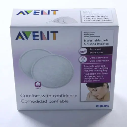 Avent SCF155/06 Washable Breast Pads 6pcs