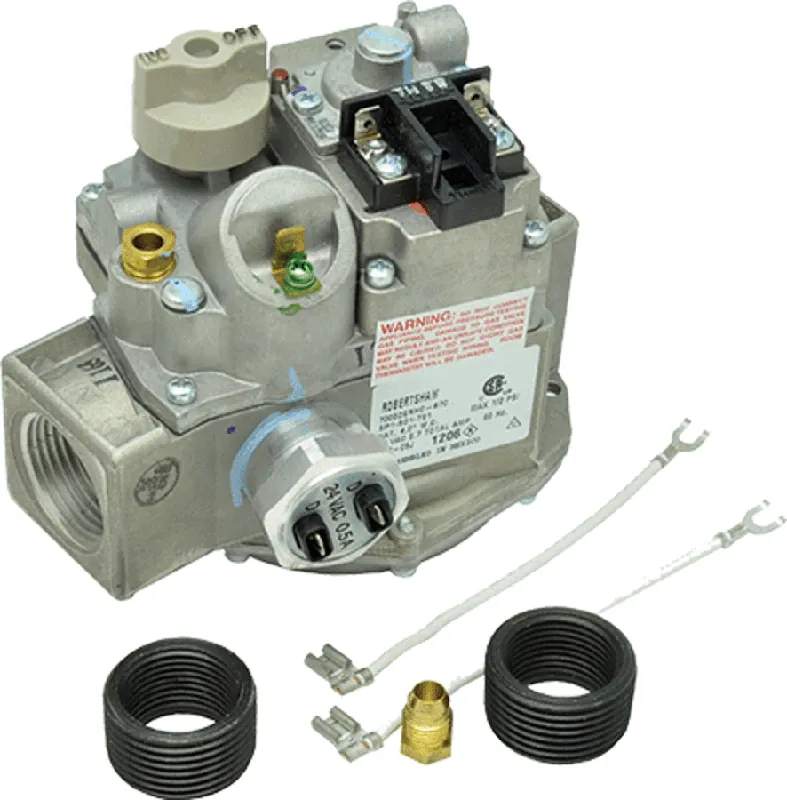 Robertshaw 700-059 Gas Valve, NG 1 x 1 24V 4.0 w.c. Universal Intermittent 700 Series