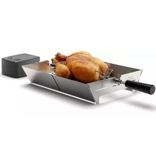 Philips Healthy Cook HD6971/00 Smoke-Less Grill Rotisserie At
