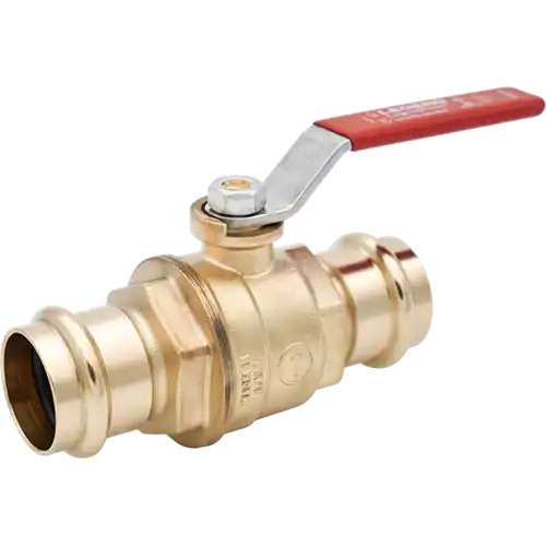 Legend 101-204NL 3/4 P-201NL Legend-Press No Lead Forged Brass Red Handle Ball Valve