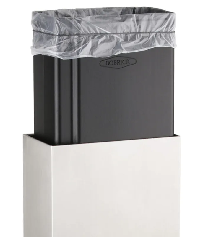 Bobrick 9279 Fino Collection Surface-Mounted Waste Receptacle