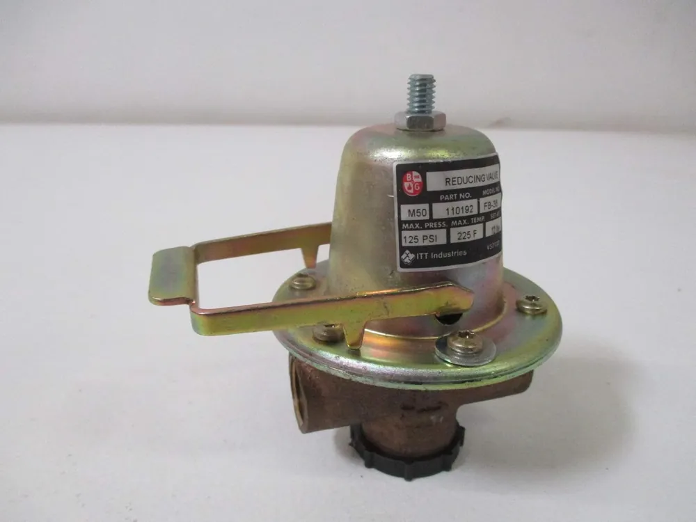 Bell & Gossett FB-38 Pressure Reducing Valve Set @ 12 PSIG W/Fast Fill Feature 110192LF