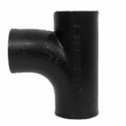Charlotte Pipe NH000282200 Cast Iron Sanitary Tee 4 inch x 4 inch x 4 inch