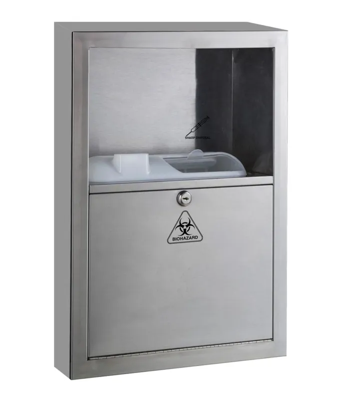 Bobrick 35016 Recessed Sharps Disposal