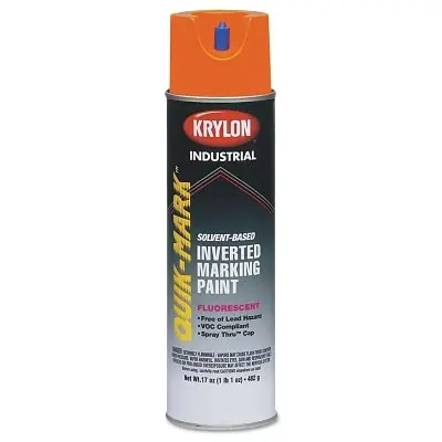 Krylon AT3701007 S-B Fluorescent Red/Orange Power (17 oz) Replacement MPN