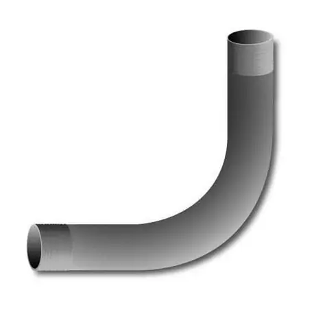 Conduit Aluminum ALELL100 Aluminum Conduit, 90 deg Elbow, 1 in Trade Size, 5-3/4 in Radius