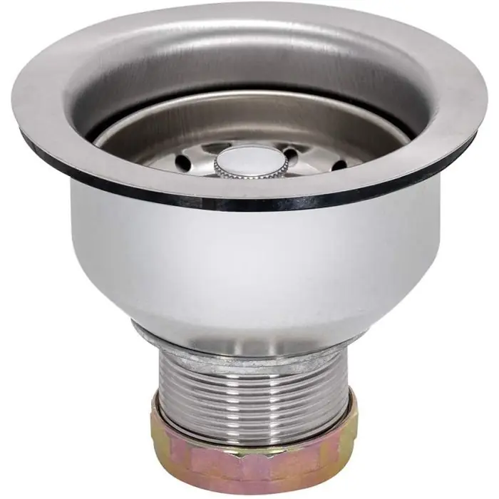 EZ-FLO 30019 Ss Dbl Cup Ext Shnk Bskt Strnr