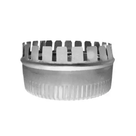 Southwark 10516 Sheet Metal Collar 6 in 28 Gauge Galvanized Crimped