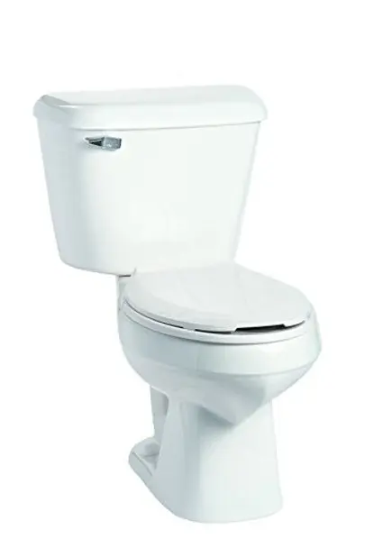 Mansfield 138.160.WHT Alto 1.6 GPF Two-Piece Elongated Toilet