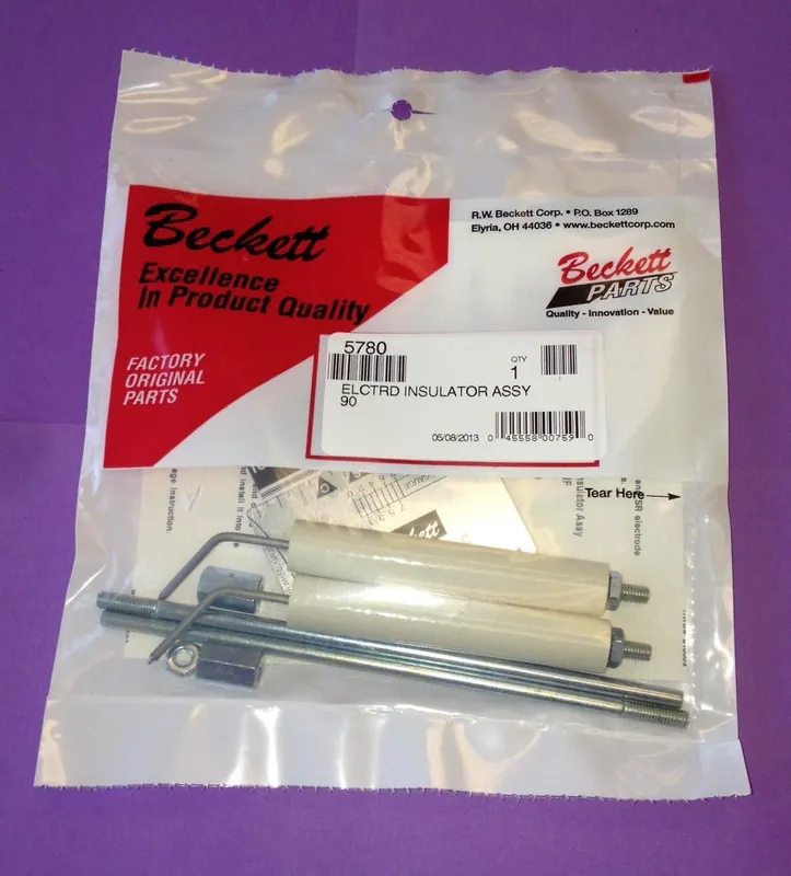 Beckett 5780 Universal Electrode Kit for Models AFG AF AR BPW SF & SRF Series Up To 9 Air Tube