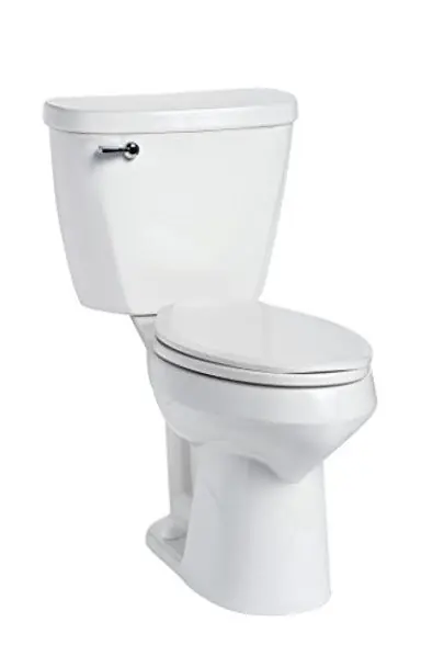 Mansfield 384.387RH.WHT Summit ADA 1.28 GPF Two-Piece Elongated Toilet