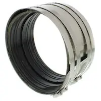 Matco-Norca ZMGTR040303 Black Iron Reducer Tee 3/4 inch x 1/2 inch x 1/2 inch Galvanized Malleable Black Iron