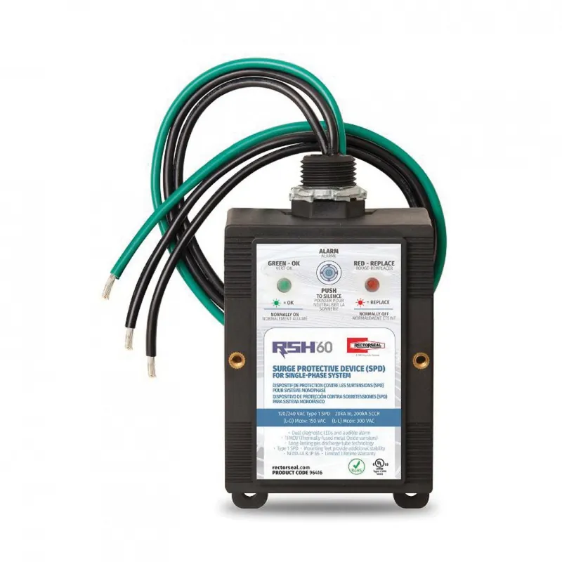 Rectorseal 96416 RSH-60 Surge Protector 120/240 VAC