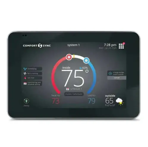 Armstrong Air 1.841226 Comfort Sync A3 Ultra-Smart Communicating WiFi Thermostat
