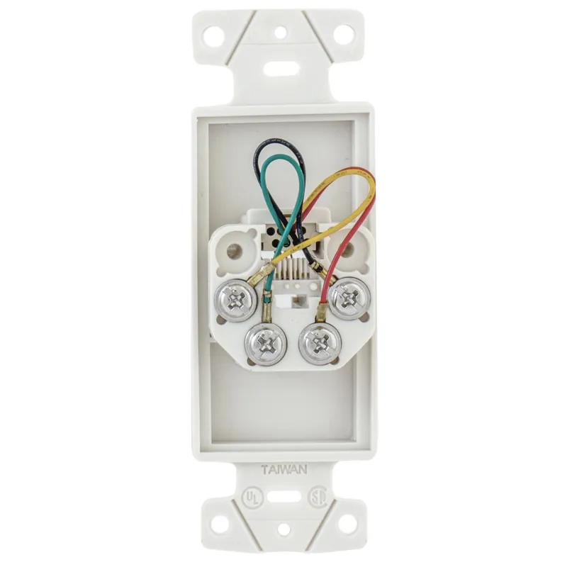 PREMISE WIRING NS770W NS Series 1-Gang Standard Molded-In Decorator Frame Replacement MPN