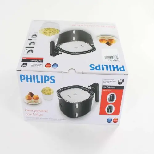 Philips Healthy Cook HD9980/20C Warranty Variety Basket Black