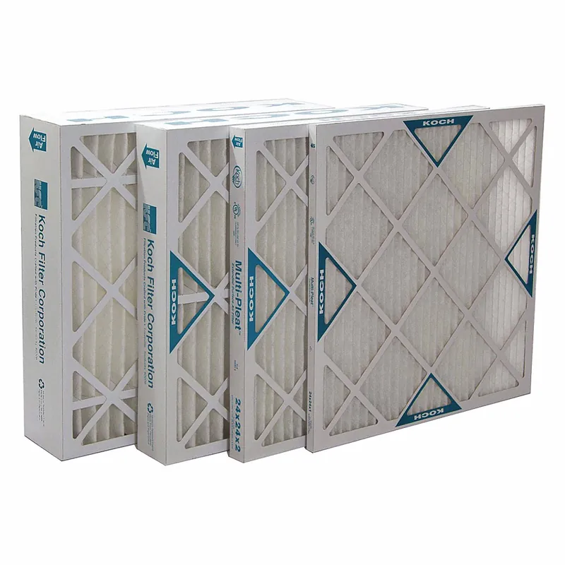 KOCH 102-714-030 Multi-Pleat 20 x 25 x 4 in. MERV 13 Synthetic Extended Surface Pleated Panel Filter