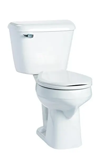 Mansfield 117.160.WHT Alto 1.6 GPF Two-Piece Round Comfort Height Toilet - Less Seat