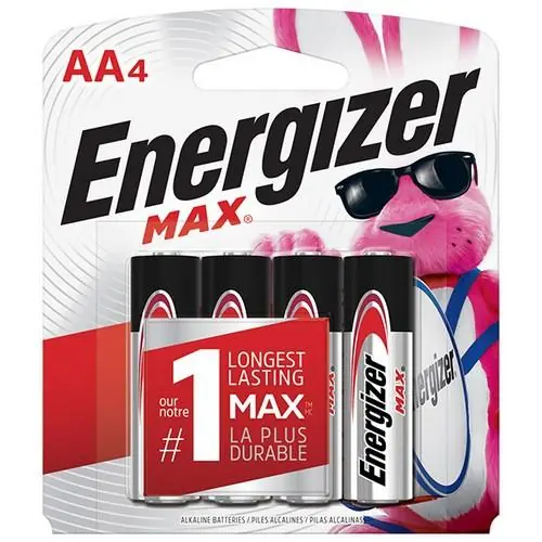 Eveready Battery Co. E91BP4EN AA Ener Max Battery Power 4 Pack Replacement MPN