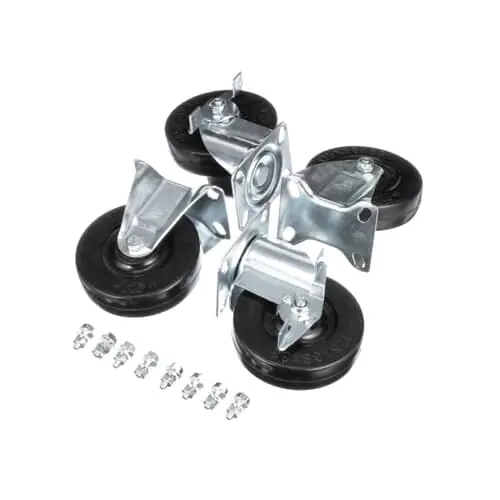 Grindmaster Cecilwar 410-00190 Casters Set (2 Fix 2 Swivel) Replacement MPN