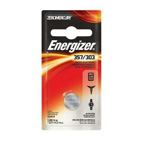 Eveready Battery Co. 357BPZEN Battery 357 Cell 1-PK Specialty