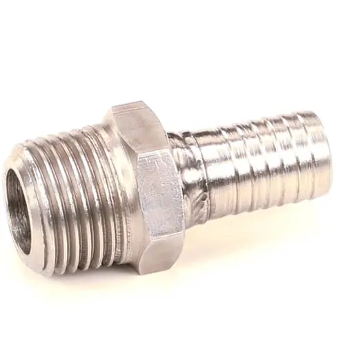 Grindmaster Cecilwar 359-00016 1/2 Hose ID X 1/2 MPT Lead Free