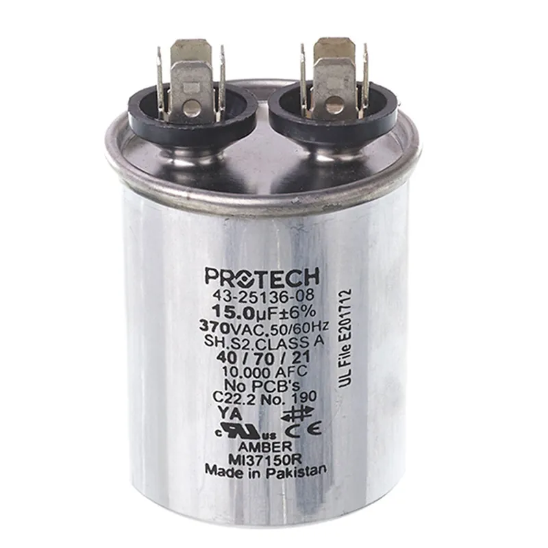Rheem 15370 Single Round Capacitor 15/370